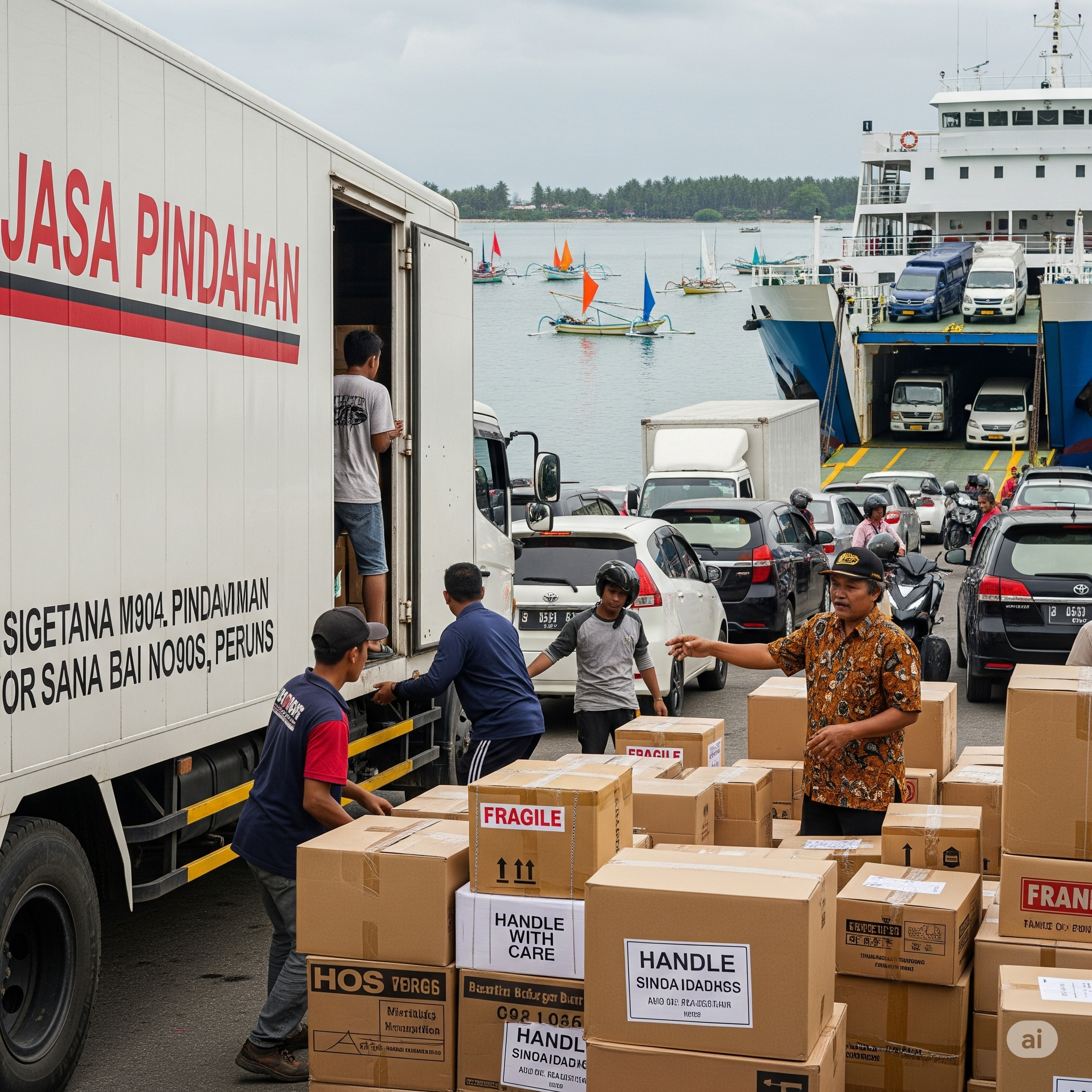 Menyeberangi Lautan: Tantangan dan Solusi Pindahan Rumah Antar Pulau di Indonesia