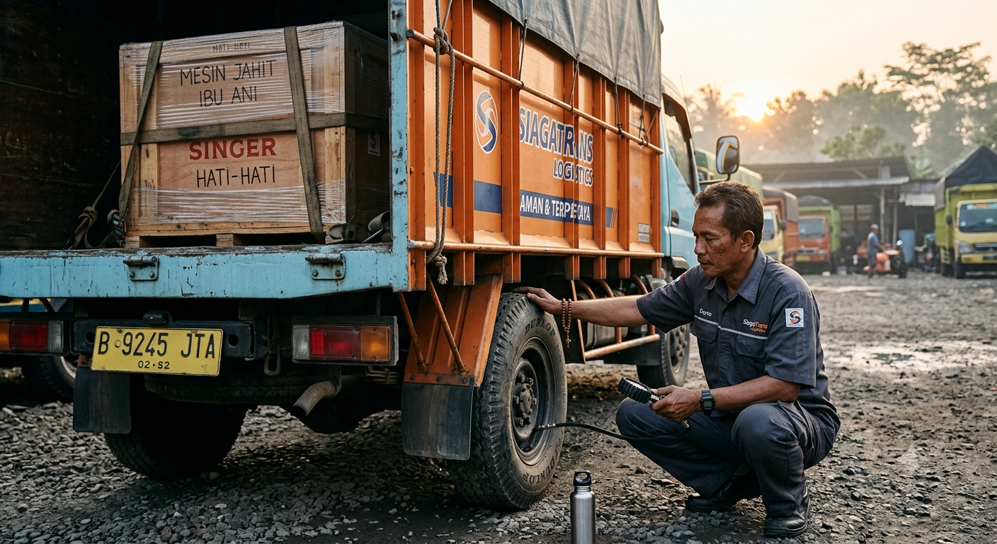 Doa di Balik Setir: Checklist Wajib Sebelum Truk Sewaan Berangkat: Pastikan Semuanya Aman.
