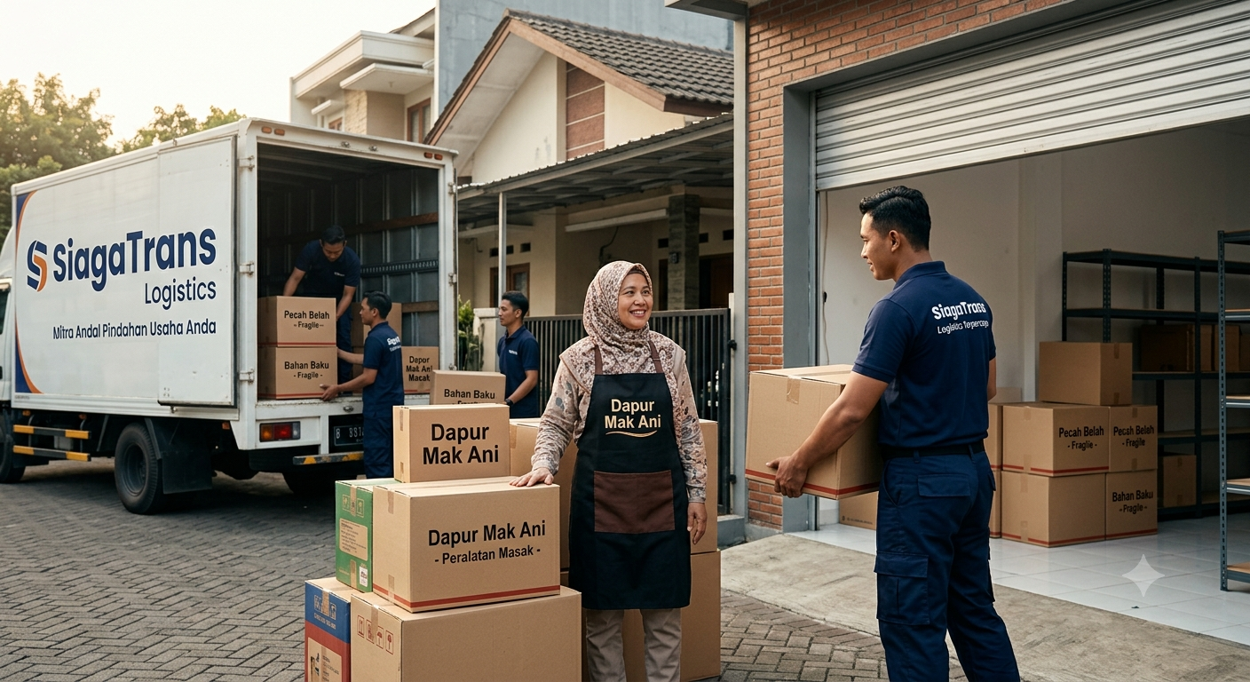 Dari Dapur hingga Gudang: Petualangan Kuliner Mbak Ani dan SiagaTrans