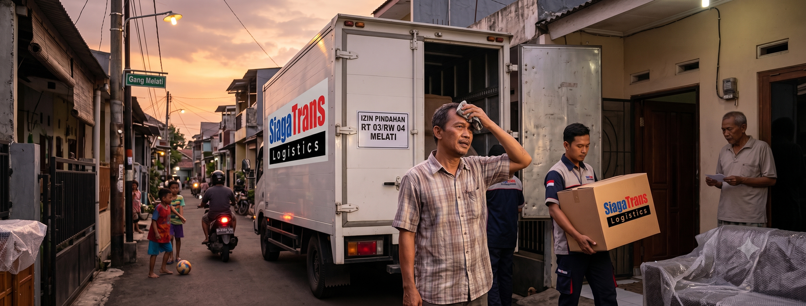Senja di Gang Sempit: Mengurus Izin RT/RW dan Keamanan Saat Pindahan, Sebuah Kisah Harapan dan Kekhawatiran