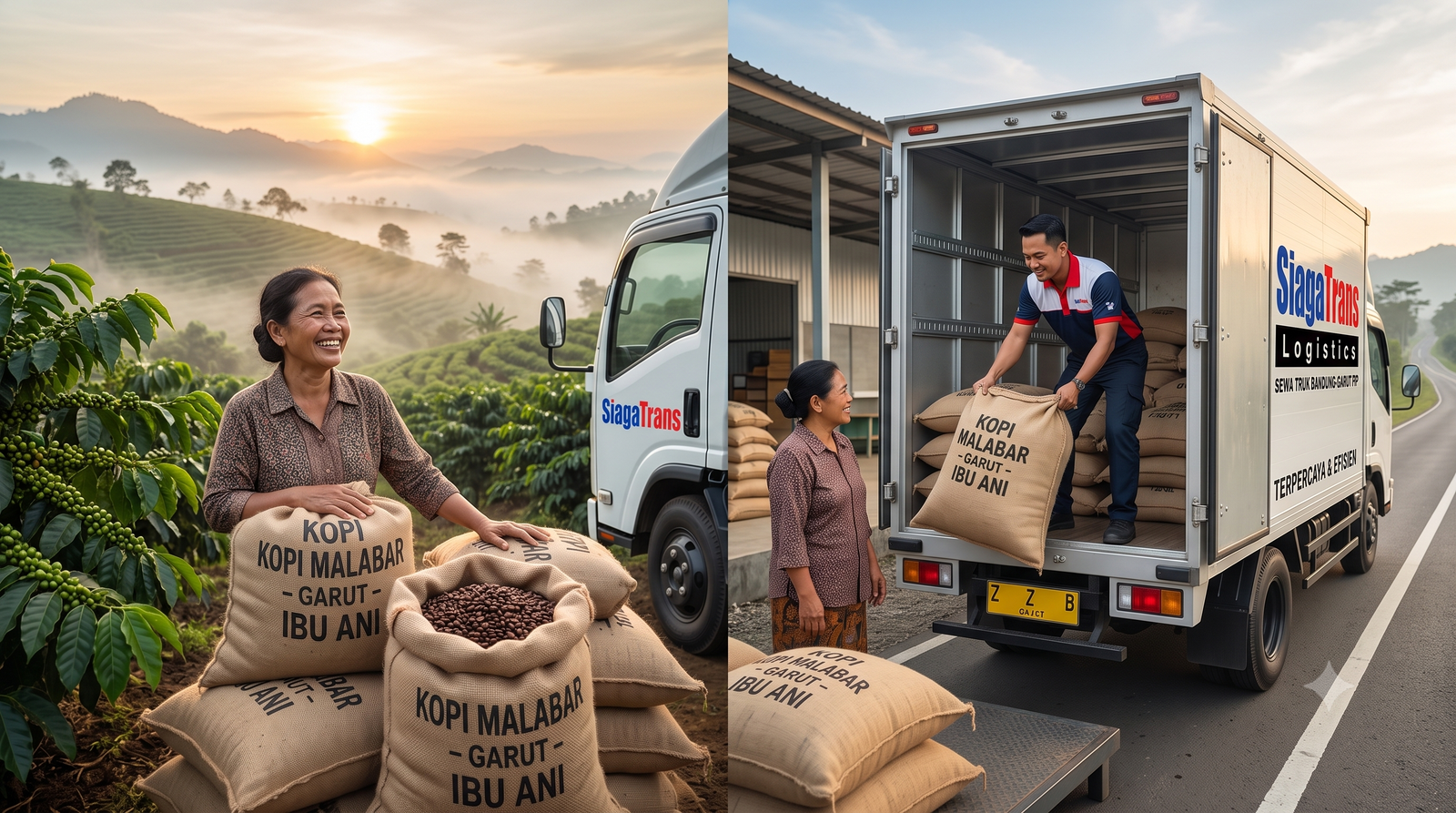 Aroma Kopi Malabar dan Perjalanan Logistik: Sewa Truk Murah Bandung-Garut PP, Mimpi Ibu Ani yang Terwujud
