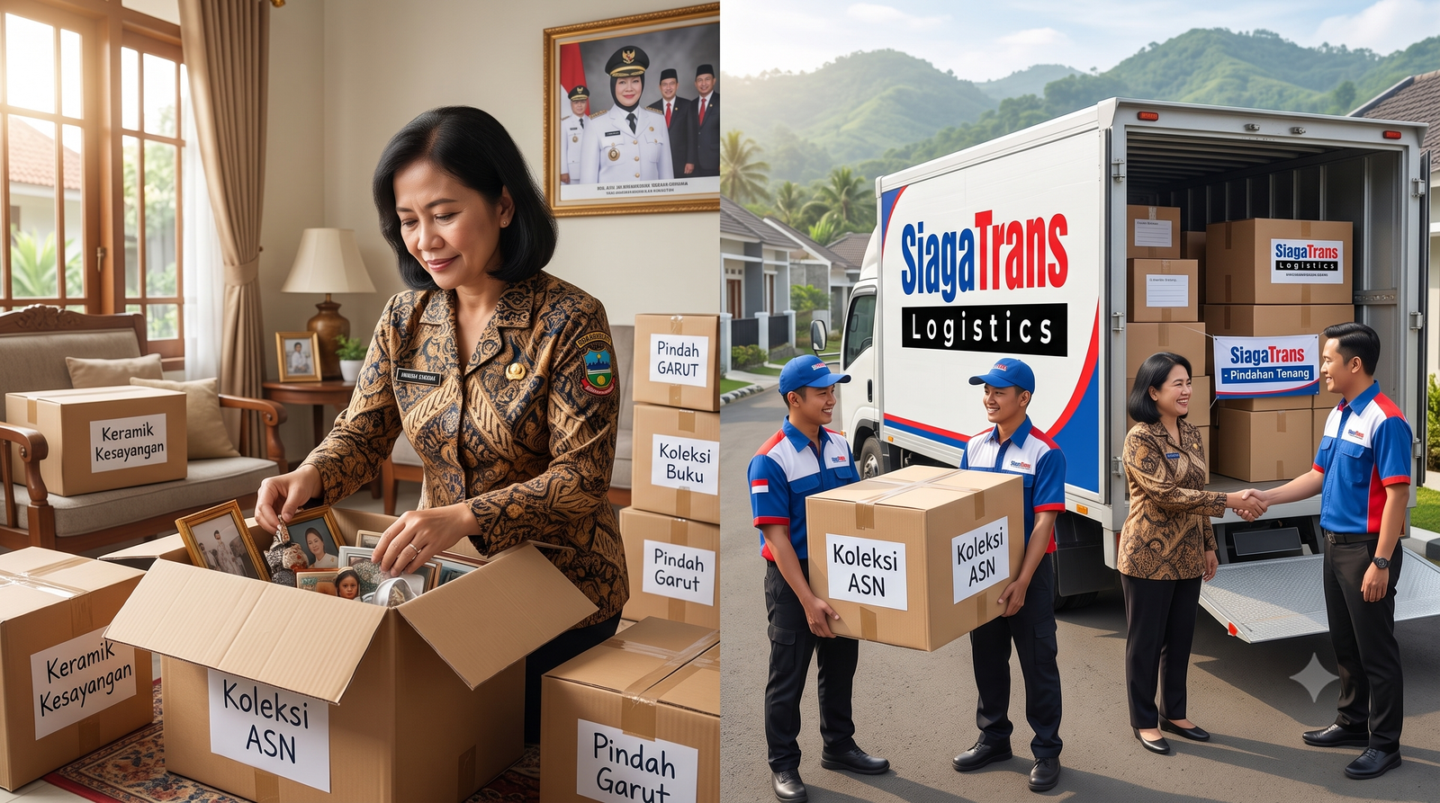 Harapan Baru di Kota Garut: SiagaTrans Membantu ASN dan Karyawan Pindah dengan Tenang