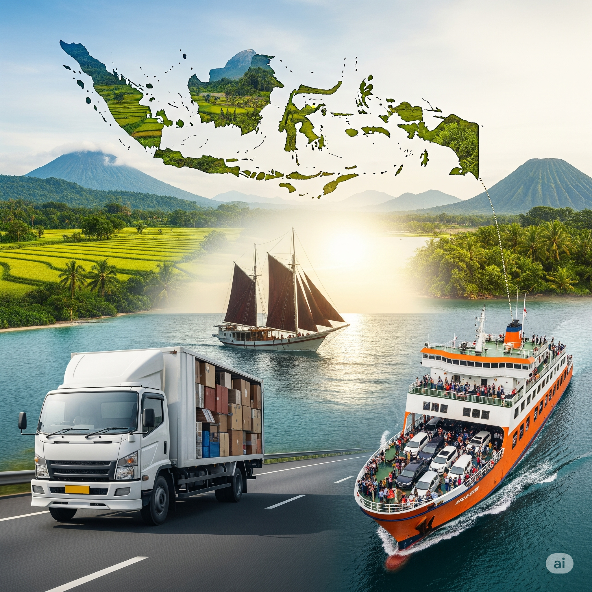 Menjangkau Pelosok Nusantara: Tantangan dan Solusi Logistik di Indonesia